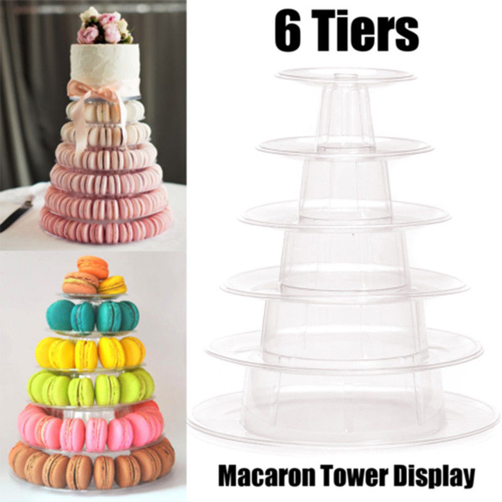 Sustainable Living Eco Friendly - 6 Tier Multi-Fonction Wedding Cake Stand