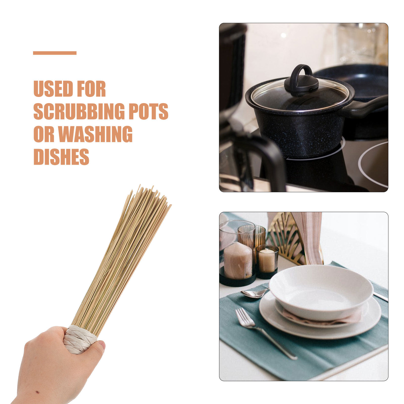 2 szt. szczotek do czyszczenia – Dish Brush Bamboo recenzja i cena
