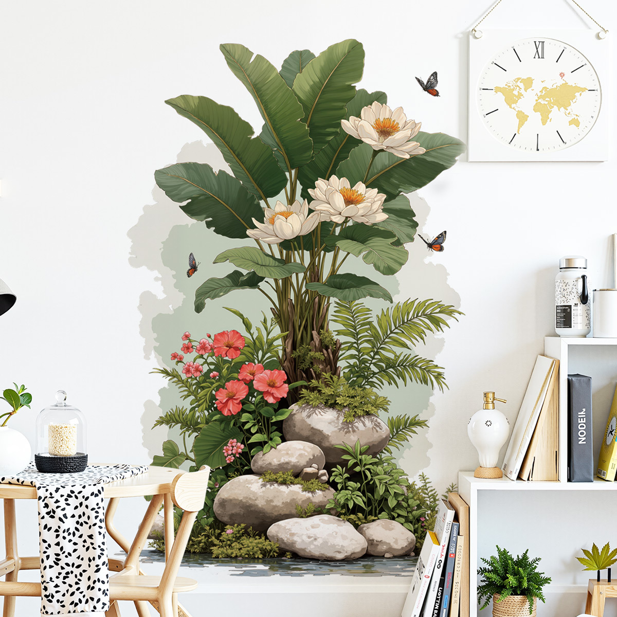 Duża naklejka ścienna z zielon – Sustainable Living Eco Friendly recenzja i cena