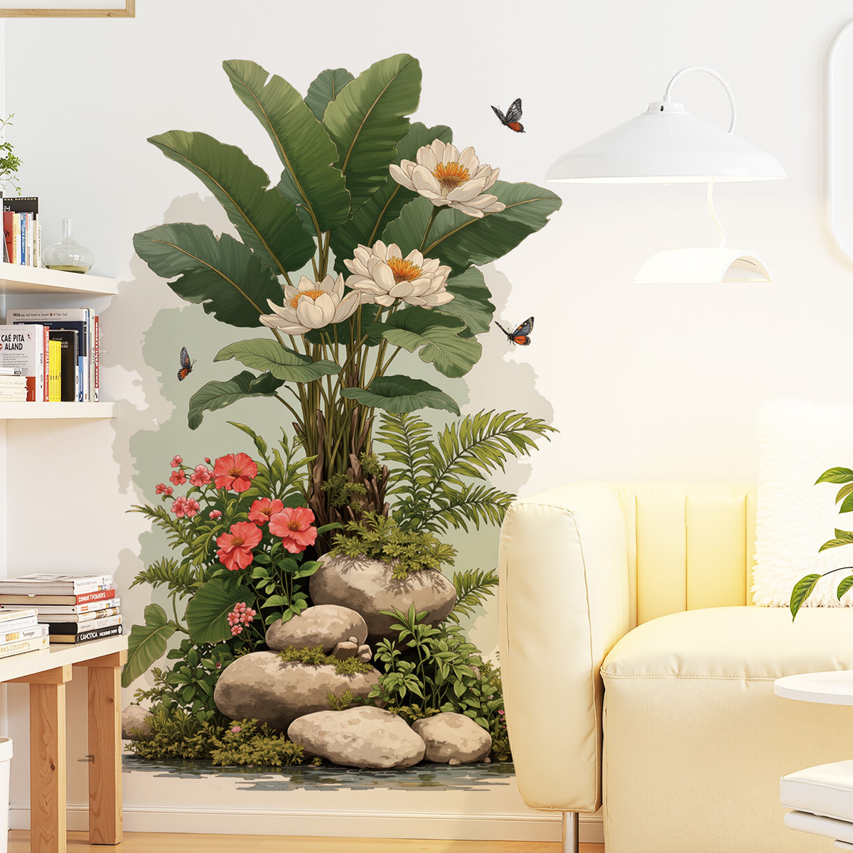 Duża naklejka ścienna z zielon – Sustainable Living Eco Friendly recenzja i cena