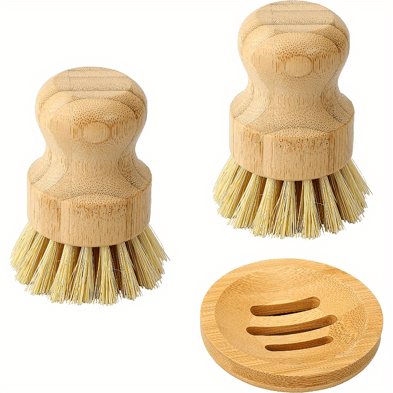 1 zestaw bambusowych szczotek  – Dish Brush Bamboo recenzja i cena