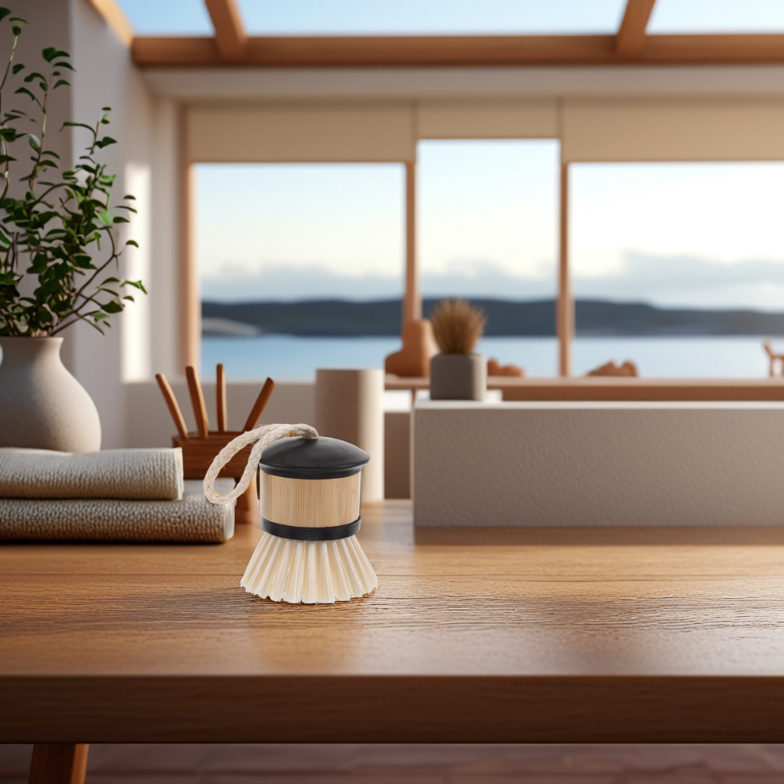 Szczotka do naczyń z bambusa z – Dish Brush Bamboo recenzja i cena